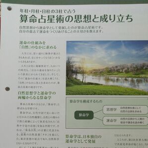 占いの世界　算命占星術の思想と成り立ち　ファイルなし、付録付き【25.26日限り値下げ】27日以降、元の金額に戻します！