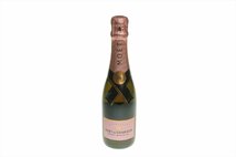 古酒 MOET＆CHANDON モエ・エ・シャンドン ROSE IMPERIAL ロゼ インペリアル シャンパン 果実酒 ハーフ 375ml 12% 未開封 未開栓 1868kbz_画像1