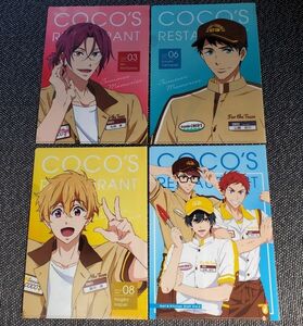 COCO'S 劇場版 Free! 特典 クリアファイル 2021 第2弾 ココス コンプ