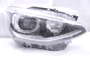 30-403★前期 HID F20 BMW 1シリーズ★右ヘッドライト A8722968811/1LL 010 741-24 グレー 純正★BMW ジャンク品 (DM)