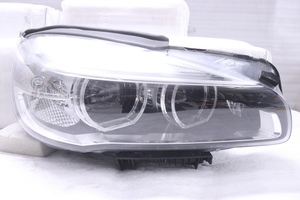 30-413★前期 LED F45 F46 BMW 2シリーズ★右ヘッドライト A8 7422582-01 シルバー 純正★BMW ジャンク品 (QT)