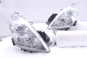 39-2734★HID LY3P MPV★左右ヘッドライト STANLEY P5620 打刻:ネ AFS無 ASSY スモークメッキ 純正★マツダ (QT)