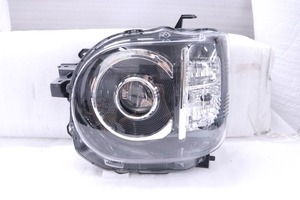 37-468★【値下】極上品★LED LA550S ミラトコット★左ヘッドライト KOITO 100-6906R 打刻:0L ユニット ブラック 純正★ダイハツ (KK)