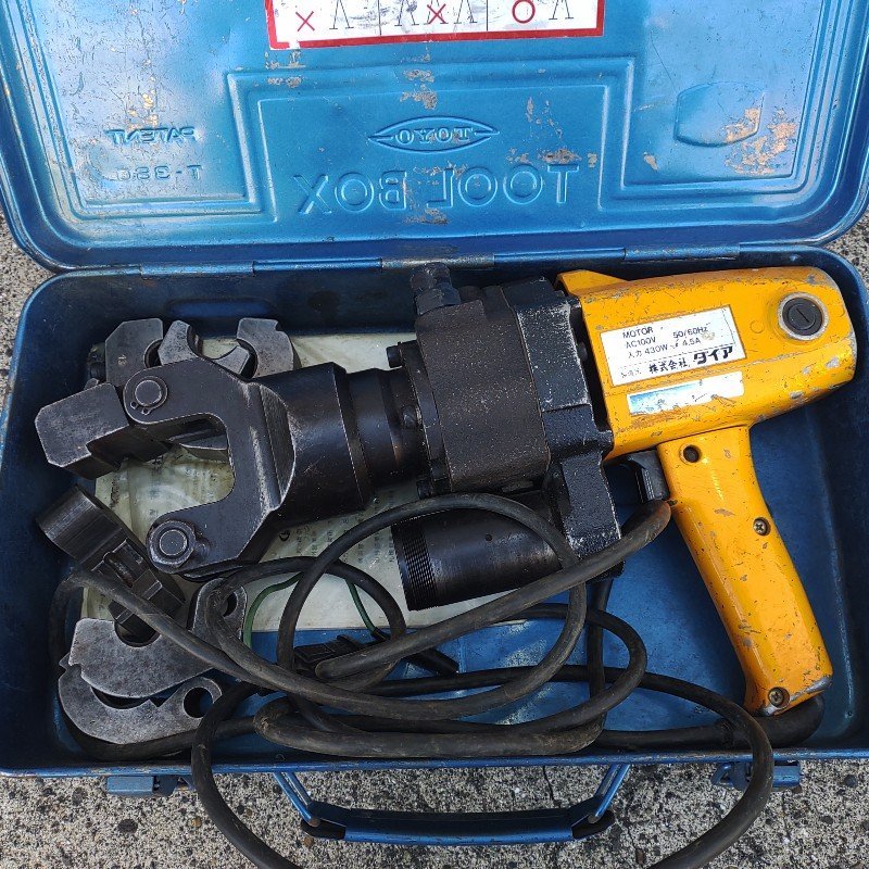 Yahoo!オークション - □ダイア プレス式締付工具 BX-Ⅱ型 BX-2