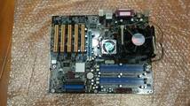 マザーボード AOPEN AX45F-4DL (SiS 655FX) Socket478 CPU pentium4 2A GHZ 実働からの取り外し品 ジャンク扱 匿名配送 パソコン修理に_画像1