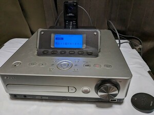 SONY　ソニー　HDDオーディオシステム　CMT−E300HD ジャンク品　CD HDDなどは動作確認済　オマケでウォークマンNW-S754ジャンク品付き
