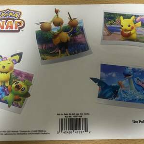 ★海外版・欧州版★ New ポケモンスナップ Pokemon Snap 購入特典 ステッカー 非売品 激レア