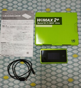 ＵＱ ＷｉＭＡＸ ２＋（Speed Wi-Fi NEXT WX06）NEC［NAD36SGU］ライムグリーン