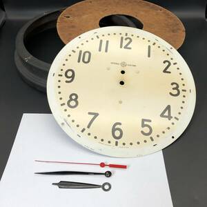 1940年代　ゼネラルエレクトリック　壁掛け時計　大戦モデル　ビンテージ　※部品取り又は修理用　ジャンク品