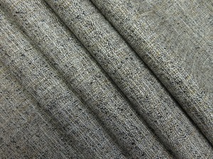 綿 ポリ ラメ入ツイード スーツ スカート 薄地 巾140cm 長4m 茶系 [f594]