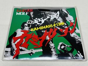 GUITAR WOLF★ギターウルフ★KAMINARI ONE★KSC2 218★マキシCD★4曲収録★captain guitar★motor cycle baby★slow down