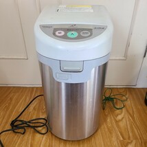 中古 現状 HITACHI 生ゴミ処理機 型式 ECO-V30 家庭用電気生ごみ処理機 乾燥式 家庭菜園 生ごみ 日立 _画像6