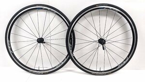 SHIMANO シマノ TIAGRA 4700 シリーズ RS100 700C 622x17C クリンチャー ホイール タイヤ付き前後セット《U7558