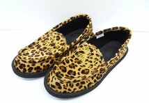 美品 WACKO MARIA × SUICOKE LEOPARD LOAFER SHOES SIZE:29.0cm メンズ 靴 △WT2712_画像1