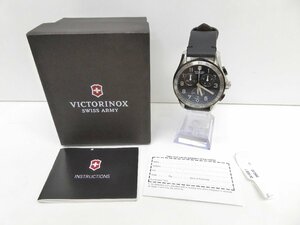 Victorinox ヴィクトリノックス 241403 クロノグラフ クォーツ 腕時計 △WA5829