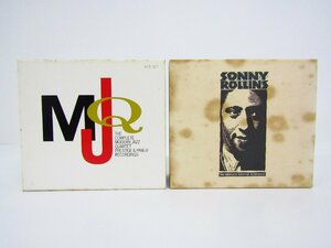 SONNY ROLLINS ソニー・ロリンズ & MJQ モダン・ジャズ・カルテット JAZZ CD-BOX 2点セット ●A6614