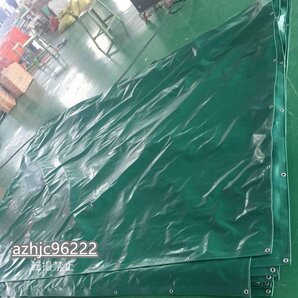 【高品質】サイズ6mx6m PVCコーティング 雨避けカバー 荷台 トラック エステルシート 日焼け止め 完全防水 厚手帆布の画像7