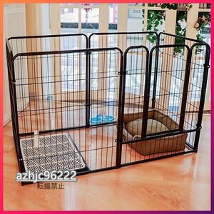 高品質 犬小屋 犬フェンスペット猫小屋 犬用品 長さ140*幅70*高さ80cm カラー選べます