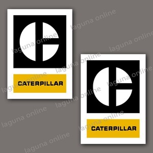 ☆即納☆　Caterpillar キャタピラー　ステッカー　デカール　並行輸入 10