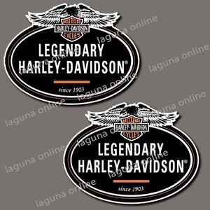 ☆即納☆　HARLEY-DAVIDSON　ハーレーダビッドソン　ステッカー　デカール　並行輸入 4