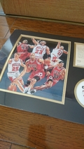 貴重当時物世界15000枚限定KRSI UPPER DECKシリアルナンバー入り NBA CHICAGO BULLS1995-96年シーズン記念イラストボードバスケットボール_画像4