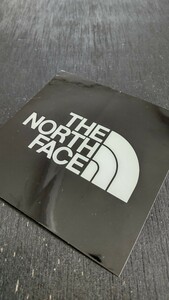 「THE NORTH FACE」ロゴステッカー1枚未使用//ノースフェイス アウトドア ブランド シール ファション グッズ キャンプ キャンパー 