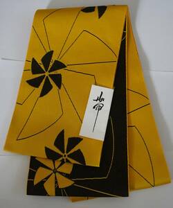  новый товар быстрое решение детский. юката для полиэстер obi ..... рисунок желтый горчица Karashi |..