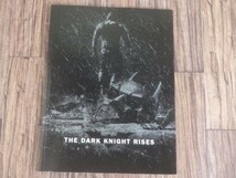 S593【映画・パンフレット】　THE DARK KNIGHT RISES　★(洋画) ダークナイトライジング　35P_画像1