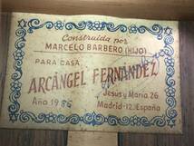 古い クラシックギター Marcelo Barbero HIJO マルセロ・バルベロ・イーホ 1986年製 長期保管品 手渡し可_画像2