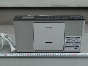 ★良品・訳あり品★★SONY CDラジオ★ZS-E80 ホワイト★CDの音声速度が調整可能なので学習用途に最適★音飛びなくCDを再生できました★