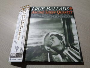 ARCHIE SHEPP QUARTET/TRUE BALLADS(TKCV-35504 VENUS MILLENNIUM CAMPAIGN SPECIAL LIMITED VERSION 24K GOLD DISC PAPER SLEEVE CD