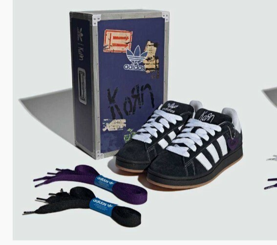Korn × adidas Originals Campus '00s Black/White Gumコーン × アディダス オリジナルス キャンパス '00s ブラック/ホワイトガム26cm