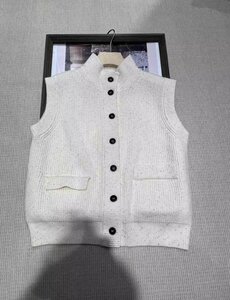 Brunello Cucinelli レディース　ニット　ベスト　カシミア　S-L　サイズ選択可能 　新品