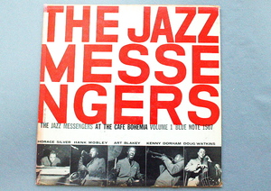 LEXINGTONオリジナル★ ART BLAKEY & JAZZ MESSENGERS・At The Cafe Bohemia Vol.1/ BLUE NOTE BLP1507 フラット深溝 RVG手書き 耳マーク