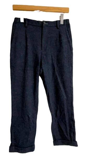 BLACK LABEL CRESTBRIDGE ブラックレーベル クレストブリッジ 51R69-817-28 ストレッチ イージーパンツ S ネイビー
