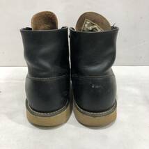 【RED WING】CLASSIC PLAIN TOE レッドウイング US5.5 BLK 8165 ts202310_画像3