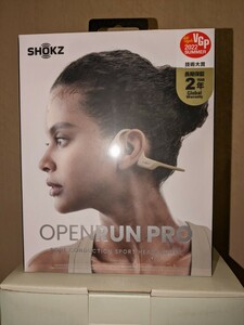 【新品】SHOKZ OPENRUN PRO BEIGE