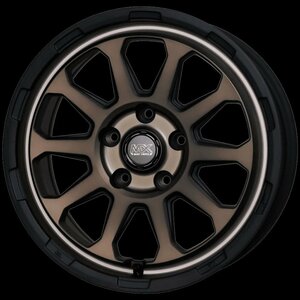 新品 60系 プリウス 195/60R17 17インチ ブリヂストン ブリザック VRX3 MADCROSS RANGER スタッドレス タイヤ ホイール セット 4本