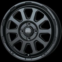 新品 サクシード 155/80R14 14インチ 6PR ブリヂストン ブリザック VL1(VL10) MADCROSS RANGER スタッドレス タイヤ ホイール セット 4本_画像2