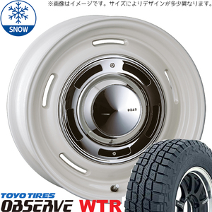 新品 FJクルーザー プラド ハイラックス 265/70R17 17インチ TOYO W/T-R DEAN CrossCountry スタッドレス タイヤ ホイール セット 4本