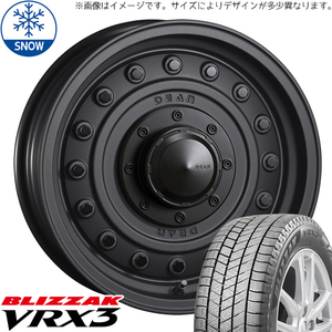 新品 ハイエース 215/65R16 16インチ ブリヂストン ブリザック VRX3 CRIMSON DEAN Colorado スタッドレス タイヤ ホイール セット 4本