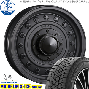 新品 アルファード 215/65R16 16インチ ミシュラン X-ICE SNOW CRIMSON DEAN Colorado スタッドレス タイヤ ホイール セット 4本