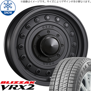 新品 エクストレイル 215/65R16 16インチ ブリヂストン ブリザック VRX2 CRIMSON DEAN Colorado スタッドレス タイヤ ホイール セット 4本