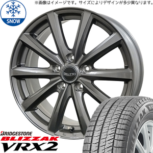 新品 CX-3 エスクード 215/60R16 BS BLIZZAK VRX2 ディレット M10 16インチ 6.5J +47 5/114.3 スタッドレス タイヤ ホイール セット 4本