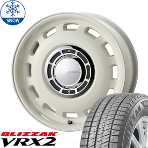 新品 アクア イグニス スイフト 175/65R15 15インチ BS BLIZZAK VRX2 クロスブラッド ディーゼル スタッドレス タイヤ ホイール セット 4本