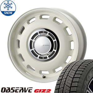 新品 パッソ ブーン 用 165/55R15 15インチ TOYO GIZ2 クロスブラッド ディーゼル スタッドレス タイヤ ホイール セット 4本