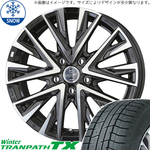 新品 アリア アウトランダー CX60 235/60R18 18インチ TOYO トランパス TX スマック レジーナ スタッドレス タイヤ ホイール セット 4本