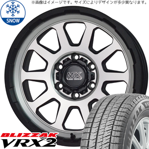 新品 ソリオ デリカD:2 165/70R14 14インチ ブリヂストン ブリザック VRX2 MADCROSS RANGER スタッドレス タイヤ ホイール セット 4本