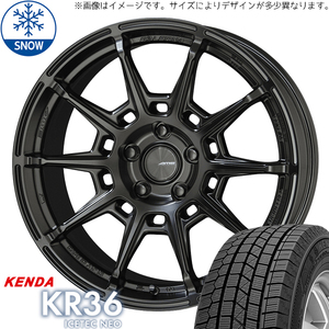 新品 ハイエース 215/65R16 16インチ KENDA KR36 ガレルナ レフィーノ スタッドレス タイヤ ホイール セット 4本