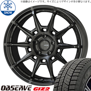 新品 クロスビー カスタムサイズ 195/60R15 15インチ TOYO GIZ2 ガレルナ レフィーノ スタッドレス タイヤ ホイール セット 4本